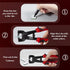 Ceramic Tile Nippers, 7.5-Inch Mosaic Trimmer Cutter Pliers, Heavy Duty Tile Cutter for Glass & Ceramic