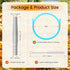 ANATIA 4PCS 2 Maple Syrup Tapping Kit with Stainless Steel Maple Taps Food Grade Tubing Cleaning Brushes Maple Birch