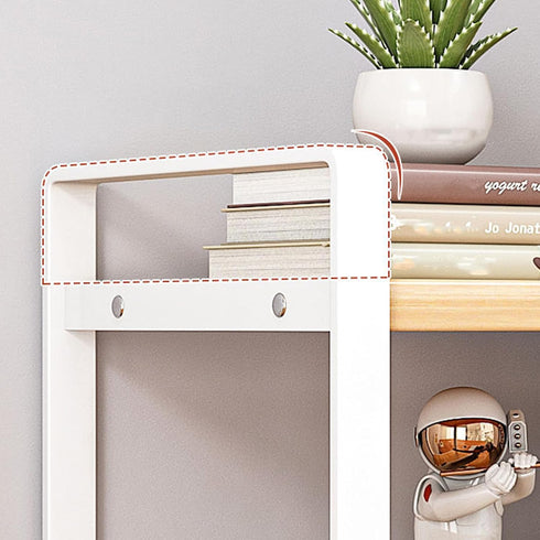 SIDIANBAN Desktop Organizer Shelf Office Storage Rack Computer Desk Bookshelf Adjustable Display Shelf for Office