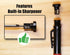 RUBBER GRIP TWO PACK Carpenter Pencil Set with 14 Refills and Built-In Sharpener