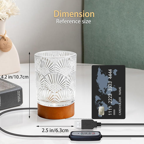 PWTZMYXGS Dimmable Night Light Bedside Lamp Touch and Tabletop Brightness Adjustable for Adults, in Bed at Night Put on