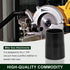 Miter Saw Vacuum Adapter for Dewalt, Dust Collection Adapter Compatible with DEWALT DWS715 DWS713 DW715 DWS716 DWS779
