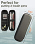 Slim Pencil Case Hard Shell for Adults, Travellers, Insulin Travel - Simple Thin Waterproof Organizer Box for Stylus,