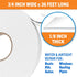 Butyl Tape RV and Marine, White Double Sided Putty Tape for Window Seal Kit, 1/8 x 3/4 x 36 FT