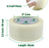 BOMEI PACK Transparent Bi-Directional Filament Strapping Tape, 6.7 Mil x 2 Inch x 30yds