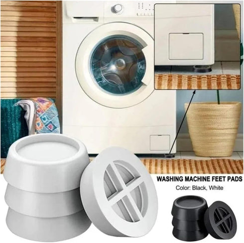 X psblty 4Pcs Furniture(1PC Washing Machine Anti Vibration Pads Rubber Feet Legs Mat Anti-Vibration Pad Universal
