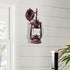 Liffshsy Retro Antique Vintage Rustic Wall Sconce, Lighting Lantern Mounted Light with Glass Indoor Light Fixture