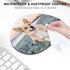 Mouse Pad, Premium-Textured Oval Computer Mousepad, 8.7" x 7.1", Thick 3mm Anti-Slip Waterproof Rubber Mouse Mat, Cute