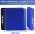 Helishy (19x18x1.6inch) Gel Seat Cushion, Super Large Gel Cushion Chair Pads with Non-Slip Cover for Home Office Car