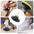 GAGIRA 4PCS 3" Disc Pad Holder, Quick Change Disc Pad Holder, Angle Grinder Pads for Polishing, Sanding Tools