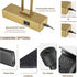 Dimmable 15.7" Wireless Picture Light Battery Operated with Remote LED Art Lights for Paintings Rechargeable Brass