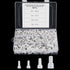 600pcs Closed End Crimp Connectors, Nylon Wire Crimp Terminals for 22-16/16-14/12-10/10-8 AWG