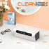VISOCUVEX 45KHz 4 16.9oz Ultrasonic Jewelry Cleaner, Ultrasonic Cleaner Machine with Cleaning Modes, Capacity, Digital