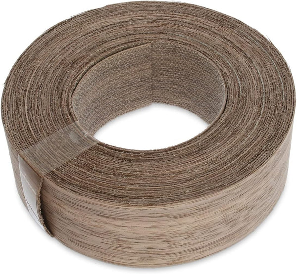 WoodPress 1 & 1/2 inch Real Walnut Iron-On Edging 25 ft Roll