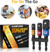 Impact Socket Adapter Set for Drill, 1/4" 3/8" 1/2" Impact Grade Driver Bit Set with Extension