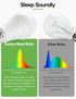 Sleep Light Bulb, 100 Watt Equivalent, 13W Blue Light Blocking, 1800K Amber Color, 2 Pack