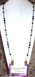 Hidden Hollow Beads Super Slim Women's Beaded Lanyard 34" Made in USA for Keys ID Card Badge Holder