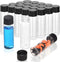 BIGLEE 20PCS 5ML Clear Small Glass Vials with Screw Caps