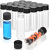 BIGLEE 20PCS 5ML Clear Small Glass Vials with Screw Caps