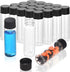 BIGLEE 20PCS 5ML Clear Small Glass Vials with Screw Caps