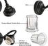 1-Light Yosoan Boho Indoor Vintage Wall Sconce with Cup-Shaded Glass, Brass Modern Retro Vanity Hardwired Wall Mounted