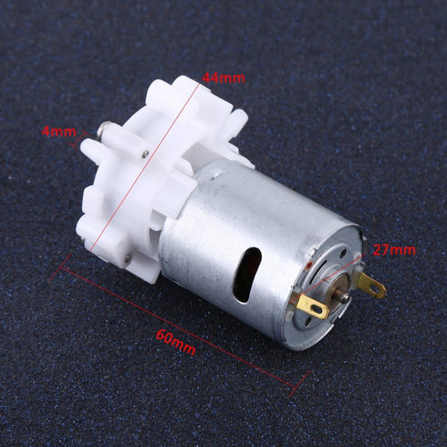 12v Mini Self Priming Gear Pump, DC 3-12v Aquarium Water Pumping Tool with 360SH Motor