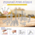 Swpeet 150Pcs Compression Springs Assortment Kit, Mini Stainless Steel Extension Springs for Home Repairs, 0.39" to