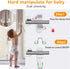 ZENTIVOR 4-Pack Door Handle Baby Proof Lock Child Proof Door Lever Lock for Kids Safety Stops Toddler, Dog & Cat from