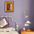 17.7" 118" Yasinet Purple Wallpaper Solid Color Peel and Stick Wallpaper Purple Contact Paper Waterproof Self Adhesive
