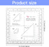 Yeaqee 8 Pcs Land Navigation Kit, Includes 5 Military Map Markers, Compass, Scale, Protractor for Adventure