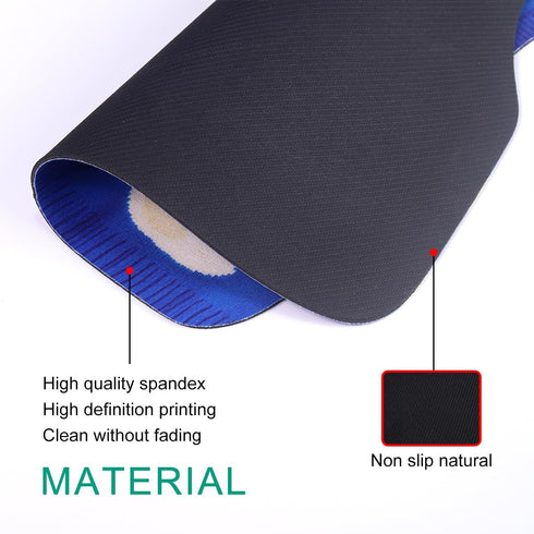 biunilei 11 11 inch. Cute Duck Sweater Mouse pad, Wireless Mouse Desktop Accessory, Non Slip Rubber Base Travel Mouse