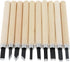 OriGlam 10pcs Professional Wood Carving Chisel Set, Carbon Steel Wood Carving Tools for Beginners