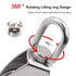 M50 Single Pulley Snatch Block Lifting Crane Heavy Duty Swivel Hook 304 Stainless Steel, 800 lbs Load