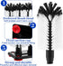 Meyeyaia 2 Pack 3 Glass7.3 3.7 7.5 inch Water Bottle Cleaning Brush with Brushe Heads & Suction Base,Glass Cup Washer