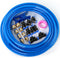 TAILONZ PNEUMATIC Blue 8mm or 5/16 OD Polyurethane Air Hose Pipe Tube Kit, 10 Meter