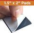 Butyl Tape Pads for Heat Tape Clips - Sealant Pads Made To Last & Easy Installation - Use for Roofing (Small) - 10 Pack