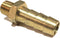 3/8" Hose ID to 1/8" Male NPT MNPT Straight Brass Fitting - Fuel/AIR/Water/Oil/Gas/WOG (Qty 1)