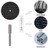 34 PCS Rotary Cutting Wheels Tool Kit, Mini Diamond Cutting Wheel, Circular Saw Blades for Woodworking