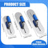 3 Set (16" 4" 14"x4" 12"x4") Lasnten PC Stainless Steel Pool Trowel x & & Flat Concrete Finishing Trowel Tools Cement