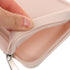 Healeved Silicone Sanitary Napkin Storage Bag Portable Travel Pouch Skin-Texture Menstrual Case Compact Period Pad