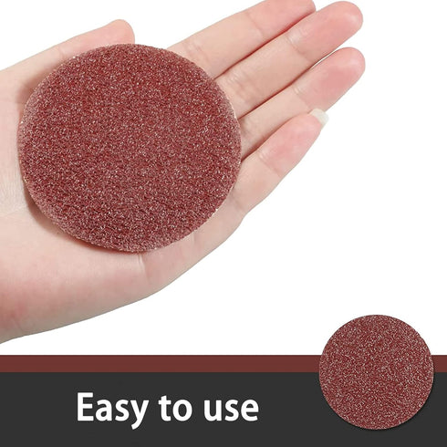 MAPRIAL 120 PCS 3 Inch Sanding Discs, Hook and Loop Sandpaper Assortment 400-2000 Grit for Drill Sander Woodworking