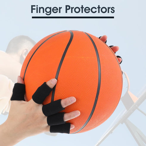 10PCS Finger Sleeves for Arthritis, Elastic Finger Support Sleeve Protectors & Finger Compression Sleeve for Joint Pain