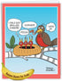NobleWorks Jumbo Funny Mother's Day Greeting Card (8.5 x 11 Inch) - Cartoon Humor for Mom - Picky Eaters J9220MDG-US