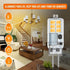 G4 Bulb 12V Bulb 1.5W, 15 G4, Dimmable 3000K 10Pack LED AC/DC, JC Bi-Pin Base Light Equivalent to Watt Halogen Not Warm