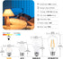 Dimmable LED 3W Small Light Bulb, 25w Equivalent E26 Standard Screw Base, G40 Soft Warm White 2700K 260lm Frosted Lights Bulb for Bathroom, Bedroom, Table Lamp Bulb, Bedside Accent Pack of 6 by Sphoon
