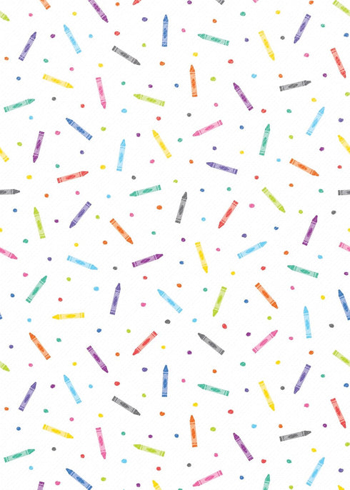 Teacher Created Resources Colorful Crayons Better Than Paper Bulletin Board Roll by Teacher Created Resources