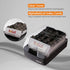 Eagle Business Card Box, Push-Button Storage for up to 350 Cards