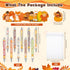 Zhanmai 30 Set Fall Party Gifts, Thanksgiving Day Ballpoint Pens, Autumn Sticky Notes, and Organza Bags
