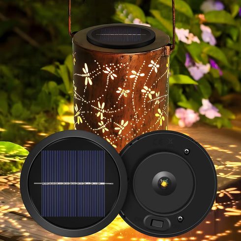 2 Pack 3.35in HELESIN Replacement Solar Light Parts, Lights Replacement Top,Waterproof Solar Light Inserts for Hanging