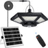 Aqonsie Solar Shed Light Indoor Outdoor Solar Powered Pandent Daytime Work Lights